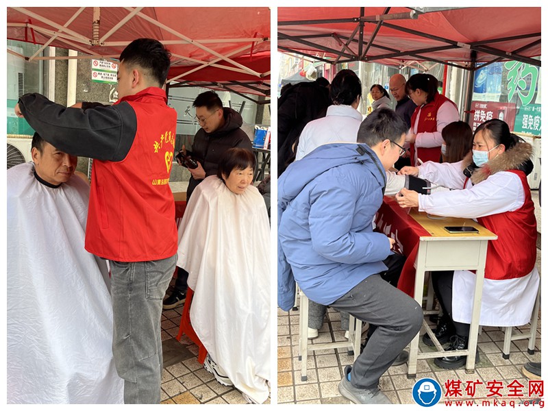 中興煤業學雷鋒志愿服務活動豐富多彩